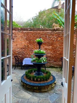 Honfleur Courtyard