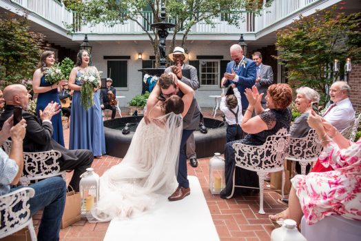 You may kiss the bride! Red M Studio Photography